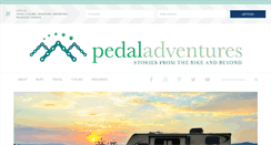 Desktop Screenshot of pedaladventures.com
